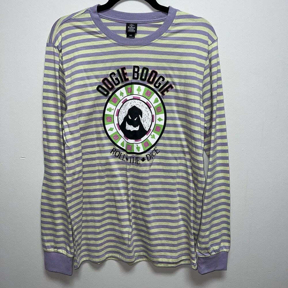 Disney Nightmare Before Christmas Oogie Boogie long sleeve shirt size medium